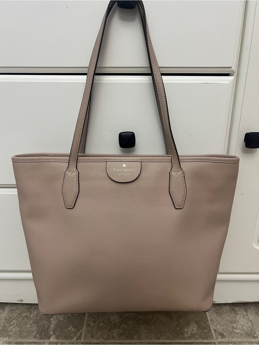 kate spade Lori Blush Pink Leather Tote Bag